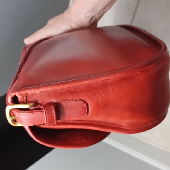 VINTAGE COACH  'NYC' EARLY 80'S SADDLERY BAG - Picture 14 of 17